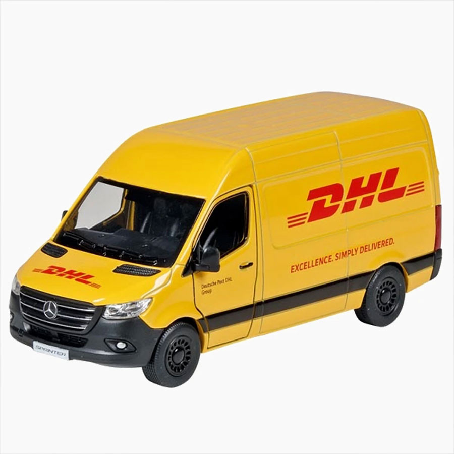Metallspielzeug Fahrzeug DHL Auto