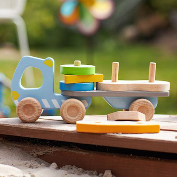 Holz Baustellenfahrzeuge